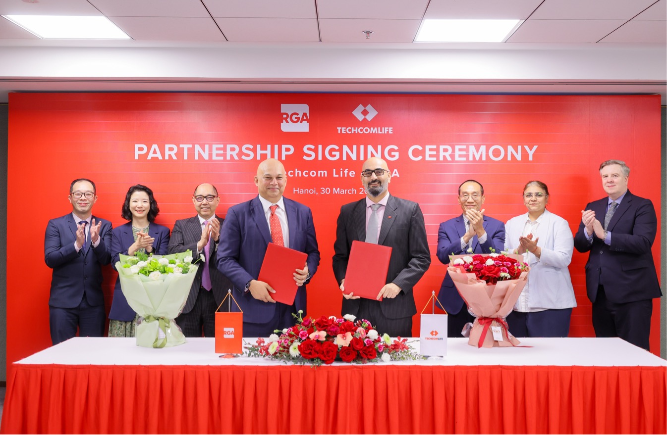 Thị trường bảo hiểm nhân thọ nâng chuẩn với hợp tác giữa Techcom Life và RGA – tập đoàn tái bảo hiểm hàng đầu Hoa Kỳ